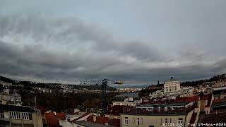 20241119 Prague 4K timelapse [upl. by Witherspoon790]