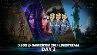 Xbox  gamescom 2024 Live From the Showfloor Day 2 [upl. by Thorr]