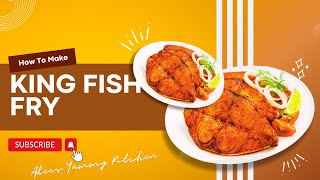 kingfishfry Special Masala Fish Fry Recipe in Tamil  Easy Cooking method [upl. by Cline725]