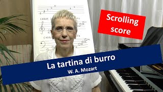 WA Mozart  La tartina di burro  Analisi e come studiare in descrizione [upl. by Khano137]