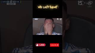 Men Arent Emotional Think Again 😢⚽ football messi ronaldo soccer viralvideo ytshorts [upl. by Yllaw]