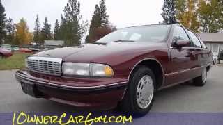 1991 Chevrolet Caprice V8 Start Up Test Drive Review Video 2 [upl. by Temple]