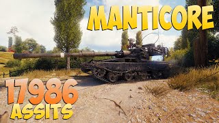 Manticore  17986 Assists 0K DMG  Team eyes  World Of Tanks [upl. by Henleigh295]