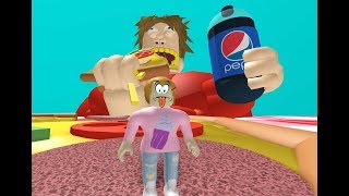 Roblox Escape The Giant Fat Guy With Molly [upl. by Northey701]