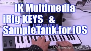 IK Multimedia iRig KEYS Demo amp Review English Captions [upl. by Aihsoem]