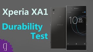 Sony Xperia XA1 Durability Test l Metal or Plastic [upl. by Notirb]