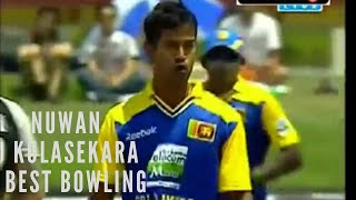 Nuwan Kulasekara Best Bowling 3 Wickets for 4 Runs [upl. by Uriisa]