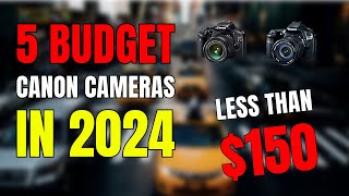 5 Best Budget Canon Cameras 2024 [upl. by Berkman]