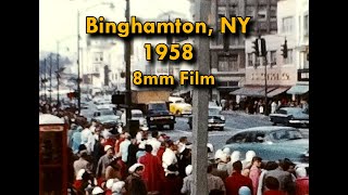 Binghamton New York 8mm from 1958 [upl. by Sioled528]