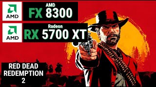 FX 8300 vs READ DEAD REDEMPTION 2 [upl. by Hawthorn]