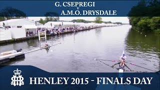 G Csepregi v AMO Drysdale  Finals Day Henley 2015  Diamonds [upl. by Eniamor2]