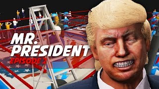 TRUMPS LADDER MATCH  Mr President 2 [upl. by Suhpesoj]