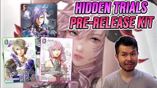 FFTCG Hidden Trials Opus 23 PreRelease OpeningUnboxing [upl. by Bela]