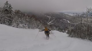 November Powder day at Sugarbush [upl. by Ayenet]