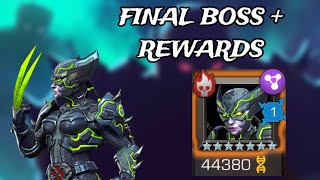 Act 91 Orochi Final Boss Fight and CEO Completion Rewards  Mcoc [upl. by Ttoile]