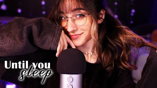 ASMR  Keeping You Company Until You Sleep ❤️ Personal Attention Whispers Cozy Triggers [upl. by Aloin964]