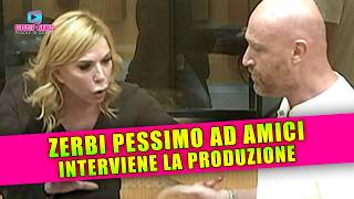 Amici Rudy Zerbi Pessimo Contro Anna Pettinelli Interviene La Produzione [upl. by Amling]