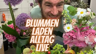 Blumenladen Alltag Live erleben  Deko Inspirationen für das Wohnzimmer oder für den balkon [upl. by Fuller544]