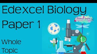 The whole of Edexcel Biology Paper 1  Revision for 91 GCSE Bio Combined Science [upl. by Idas610]