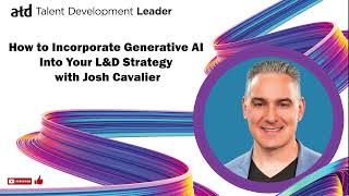 How to Incorporate Generative AI Into Your LampD Strategy with Josh Cavalier [upl. by Ailad]