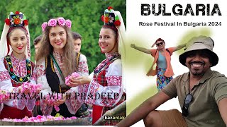 Rose Festival In Bulgaria [upl. by Ardnoyek]