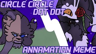 Circle Circle Dot Dot  Halloween Animation Meme  Warrior Cat OCs [upl. by Cordalia596]