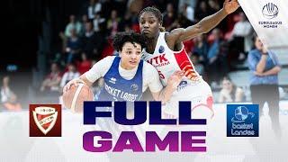 DVTK HUNTHERM v Basket Landes  Full Basketball Game  EuroLeague Women 202425 [upl. by Alleoj]