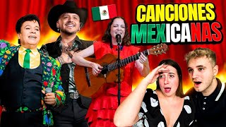 🇪🇸 ESPAÑOLES REACCIONAN a CANCIONES MEXICANAS 🇲🇽 MÁS ESCUCHADAS DE LA HISTORIA 😱 es increíble [upl. by Erised]