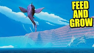 TIBURÓN FANTASMA PLANEANDO  FEED AND GROW FISH  Gameplay Español [upl. by Lust]