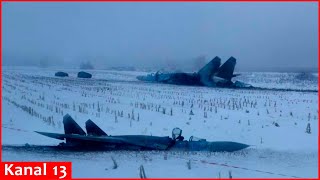 Ukrainian troops destroy 2 Russian Su27 1 Su30 military aircraft in Crimea with quotStorm Shadowquot [upl. by Hermosa784]