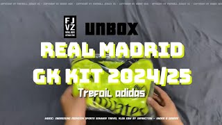 Unboxing Real Madrid Goalkeeper Jerseys  adidas trefoil logo [upl. by Neuberger]