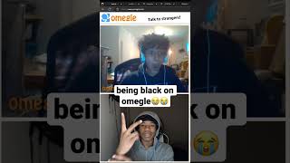 being black on omegle… shorts fyp funny trending omegle omegletrolling fypシ [upl. by Rena]