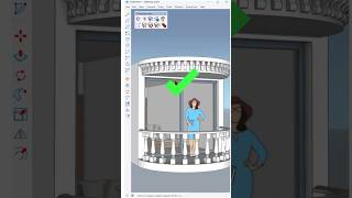 How to Place Corbels Around a Curve in SketchUp with the SketchPlus Plugin nicetower [upl. by Bringhurst575]