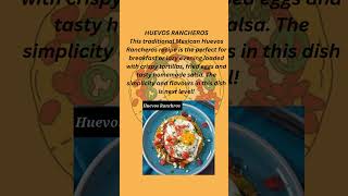 HUEVOS RANCHEROS This traditional Mexican Huevos Rancheros recipe is the perfect for breakfast [upl. by Yrtneg686]