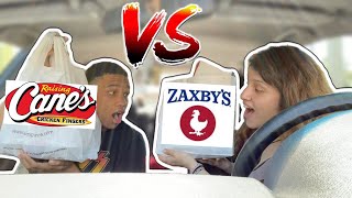 RAISING CANES VS ZAXBYS WHICH IS BETTER [upl. by Sonstrom]