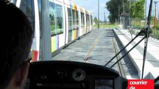 Tramway dAngers  courrierdelouestfr [upl. by Niwle]