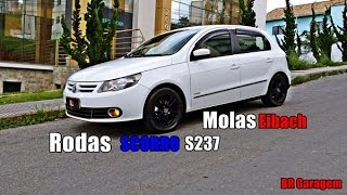 GOL G5 RODAS SCORRO  MOLAS EIBACH [upl. by Mogerly]