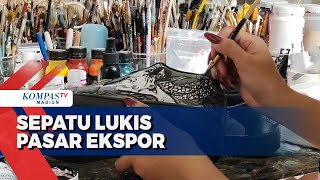 Bisnis Sepatu Lukis Untuk Pasar Manca Negara [upl. by Jerrylee469]