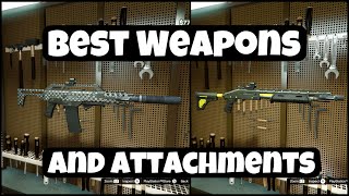 The Best Weapons And Attachments To Use In GTA Online 2024 [upl. by Nossyla]