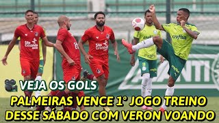 🔥COM GABRIEL VERON VOANDO PALMEIRAS VENCE JOGO TREINO CONTRA JUVENTUS VEJA OS GOLS 🎥 PAL 2x1 JUV [upl. by Charla]