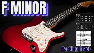 Anthem Rock Blues Ballad Guitar Backing Track Club Jam in F Minor [upl. by Norton]