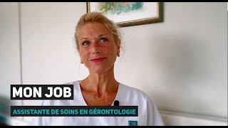 Mon Job  Assistante de soins en gérontologie au CHU de Rennes [upl. by Artened]