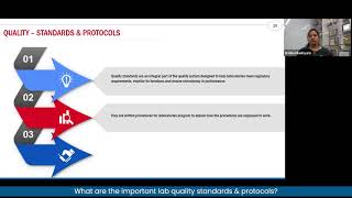 What are the important lab quality standards amp protocols [upl. by Cyrano]