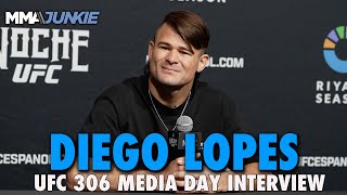 Diego Lopes Perfect Night at Noche UFC Beat Brian Ortega Corner Alexa Grasso  UFC 306 [upl. by Bena384]