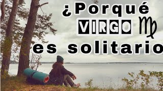 PORQUÉ VIRGO ES SOLITARIO ♍ VIRGO INTROVERTIDO [upl. by Kikelia]