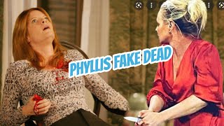 The Young And The Restless Spoilers Phyllis fakes her death  puts Sharon in jail to avenge Heather [upl. by Noisla]