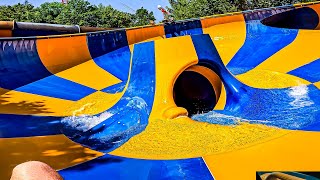 Waterslides at Alpamare in Pfäffikon Switzerland [upl. by Noreen]