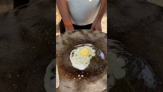 Half Boil Egg Fry  Yummy Street Food  shorts [upl. by Sher733]