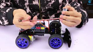 Adeept 4WD RC Arduino Smart Car Kit Assembly TutorialPart 3 [upl. by Ibrad]