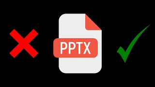 Açılmayan PPTX dosyası nasıl açılır Office PowerPoint programı olmadan sunu dosyası nasıl açılır [upl. by Renault790]